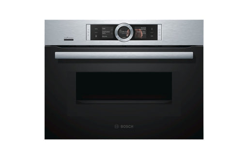 Bosch Serie 8 CMG676BS6B B/I Compact Pyrolytic Oven & Microwave - St/Steel