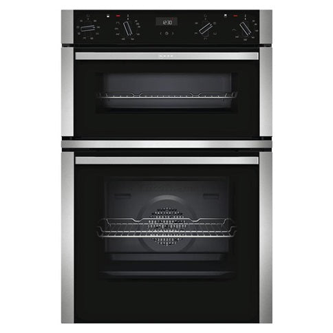 Neff Touch Control Multi-Function Double Oven - Stainless Steel and Black