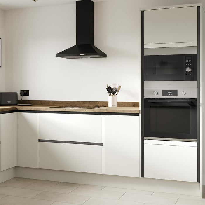 LAM2411 Lamona Black Chimney Extractor 60cm