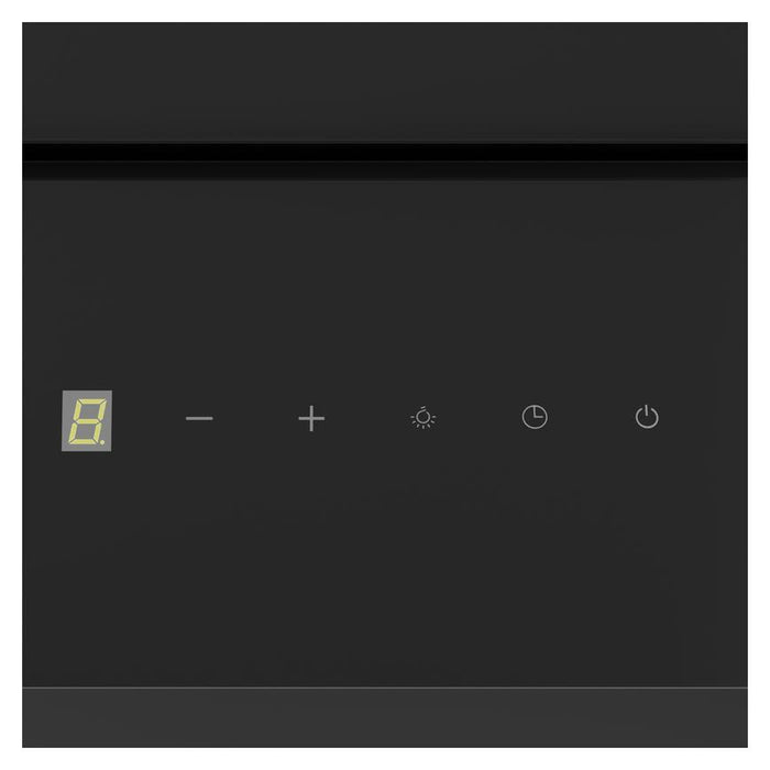 Lamona LAM2709 60cm Black Angled Cooker Hood