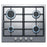 Lamona LAM1114 60cm stainless steel four burner gas hob