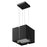 Lamona LAM2853 black pendant island cooker hood
