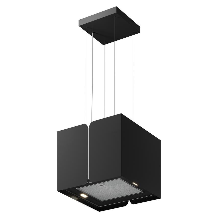 Lamona LAM2853 black pendant island cooker hood