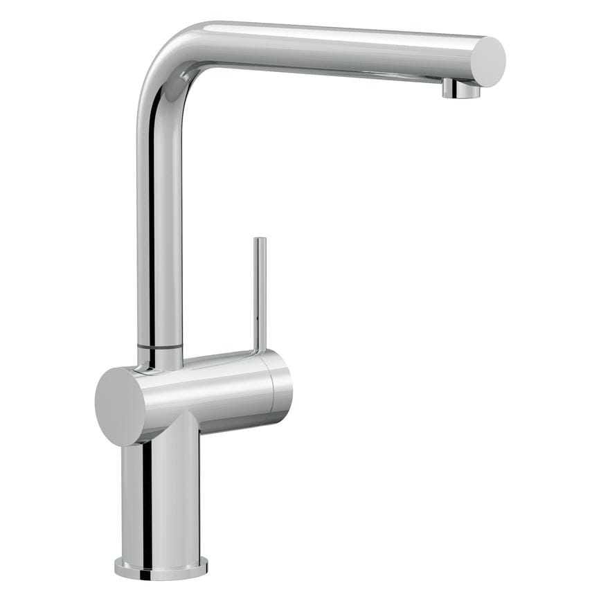 Sennen Polished Chrome Right Angled Mixer Kitchen Tap TAP6105