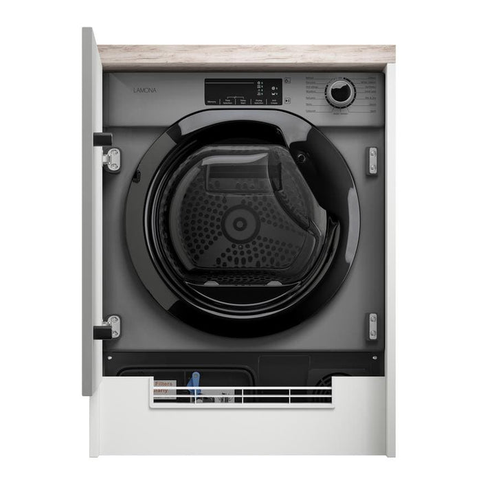 Lamona LAM8881 Integrated 6kg Graphite Heat Pump Tumble Dryer