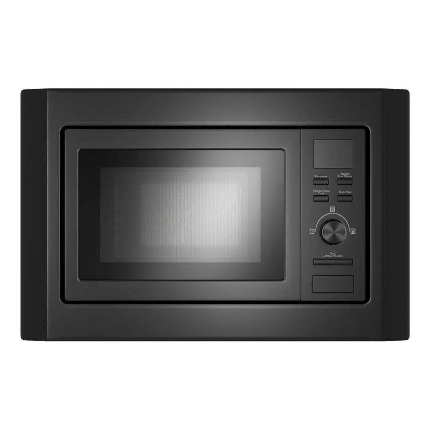 Lamona LAM7202 38cm black built in microwave for a wall unit