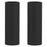 Pronteau Kynance matt black ribbed kitchen tap handles, pack of two