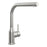 Darwell Brushed Nickel Right Angled Single Lever Mixer Kitchen Tap