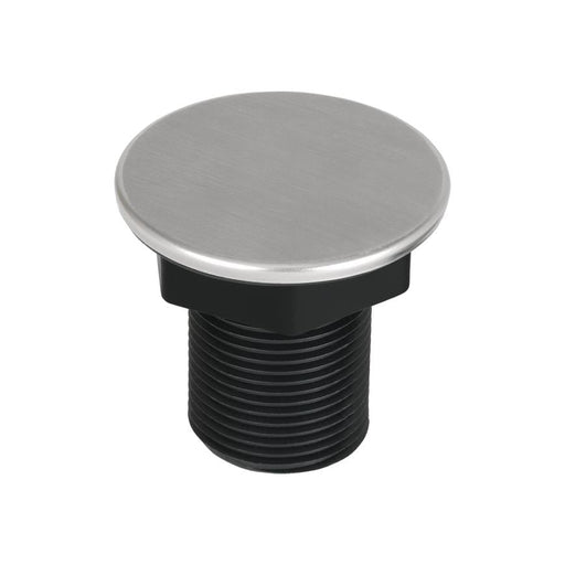 40mm x 40mm brushed stainless steel tap hole cover