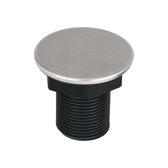 40mm x 40mm brushed stainless steel tap hole cover