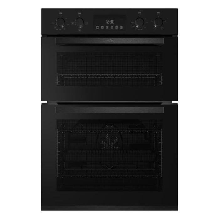 Lamona LAM4610 Black Built In Double Oven