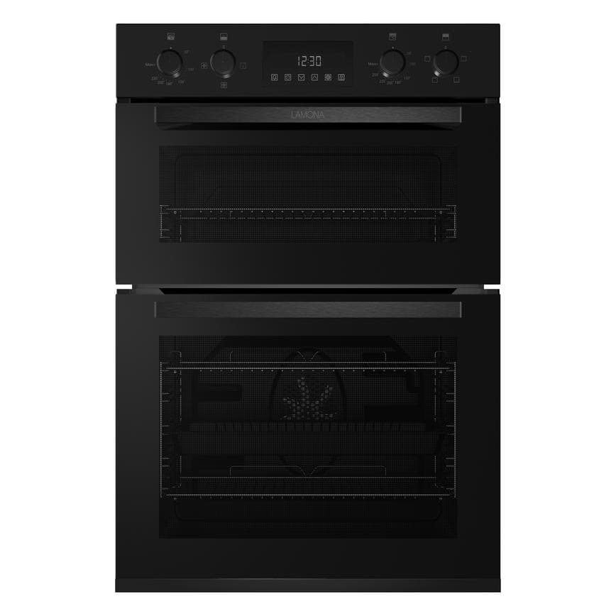 Lamona LAM4610 Black Built In Double Oven