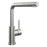 Franke Glenda Satin Stainless Steel Right Angled Pull Out Kitchen Tap TAP8211