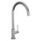 Radstone Brushed Stainless Steel Swan Neck Single Lever Mixer Kitchen Tap TAP6120
