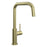 Radstone Brushed Brass Right Angled Single Lever Mixer Kitchen Tap TAP3427