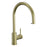 Radstone Brushed Brass Swan Neck Pull Out Kitchen Tap TAP3429