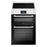 Lamona FLM5401 60cm Ceramic Hob White Electric Fan Double Cooker