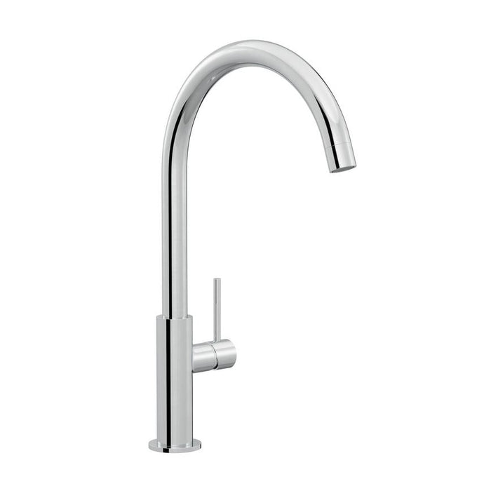 Radstone Polished Chrome Swan Neck Single Lever Mixer Kitchen Tap TAP3470