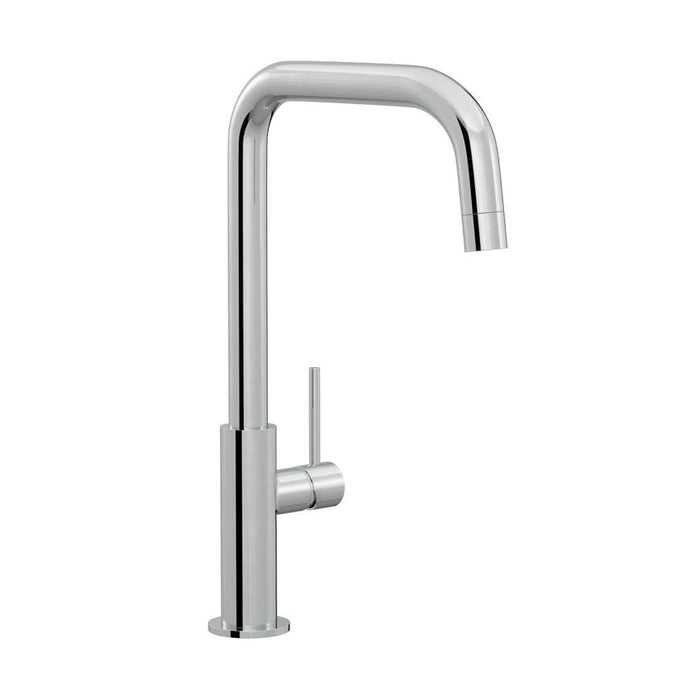 Radstone Polished Chrome Right Angled Single Lever Mixer Kitchen Tap TAP3473