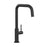 Radstone Matt Black Right Angled Single Lever Mixer Kitchen Tap TAP3474