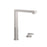 Landstone Brushed Nickel Right Angled Mixer Kitchen Tap