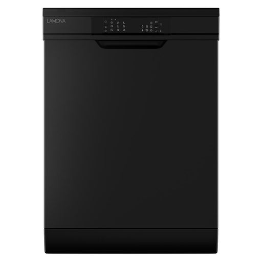 Lamona FLM8600 Freestanding Full Size Black Dishwasher
