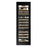 Lamona LAM6990 Built In Black 70 Bottle Wine Cooler