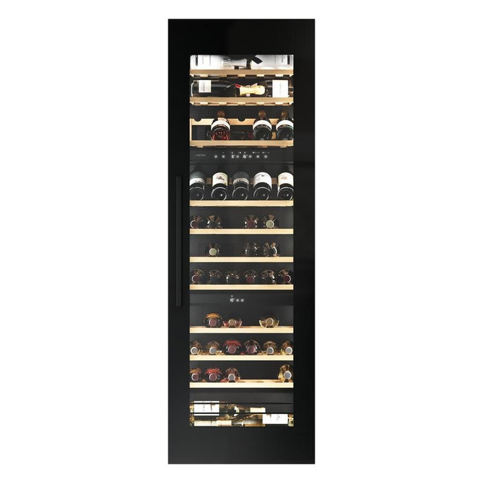 Lamona LAM6990 Built In Black 70 Bottle Wine Cooler