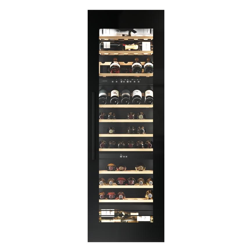Lamona LAM6990 Built In Black 70 Bottle Wine Cooler
