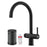 Franke Maris Water Hub Matt Black Swan Neck 3 in 1 Boiling Water Kitchen Tap TAP8071