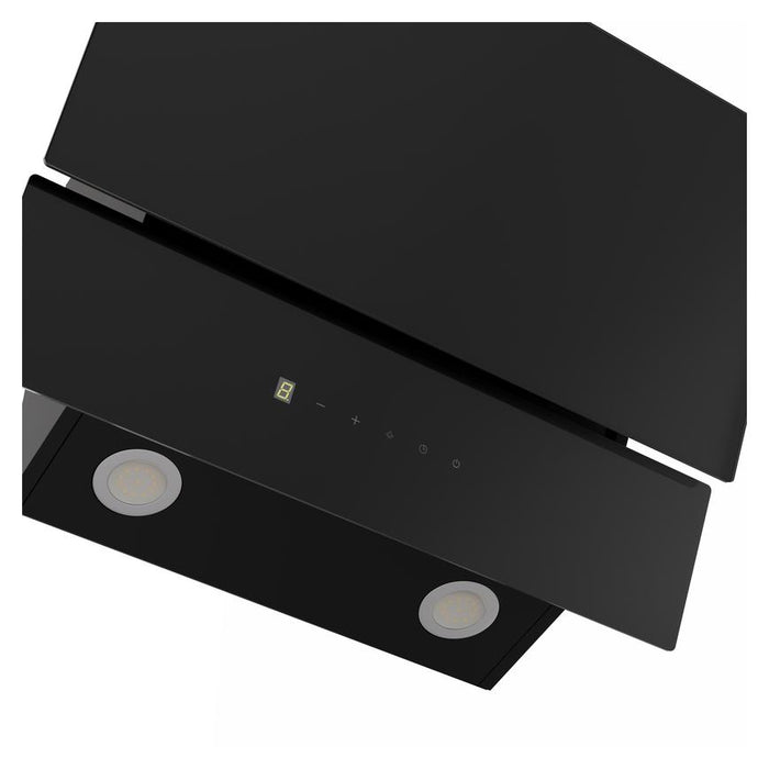 Lamona LAM2709 60cm Black Angled Cooker Hood