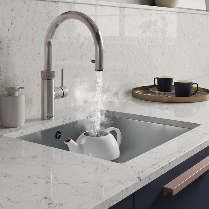 Quooker Flex Stainless Steel 5 in 1 Boiling Water Tap