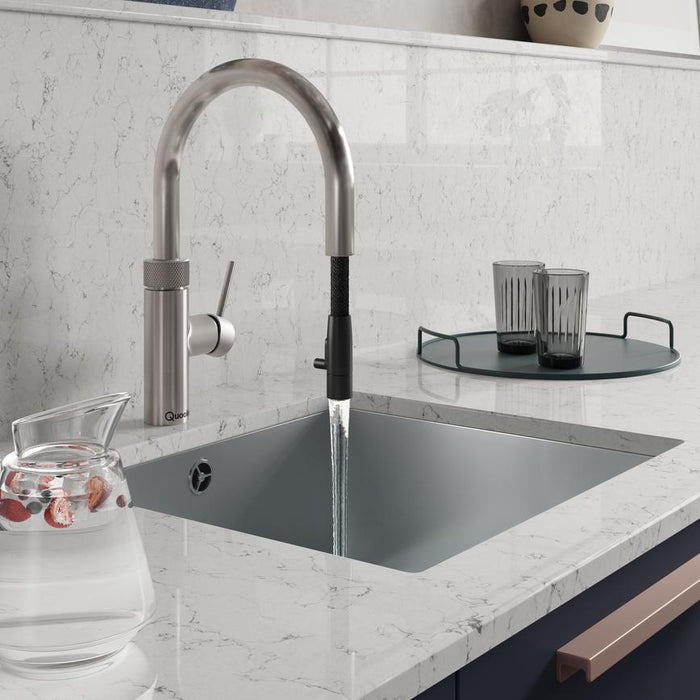 Quooker Flex Stainless Steel 5 in 1 Boiling Water Tap