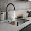 Quooker Fusion Round Black 4 in 1 Boiling Water Tap