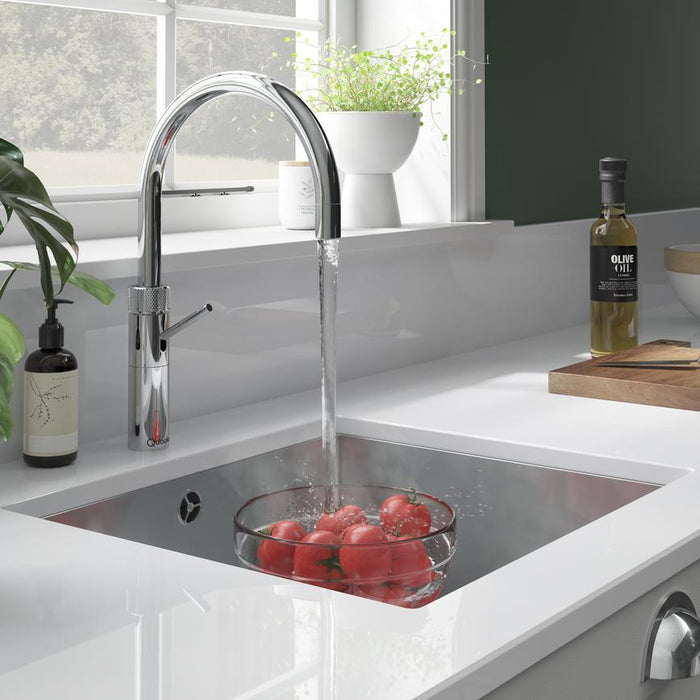 Quooker Fusion Round Chrome 4 in 1 Boiling Water Tap