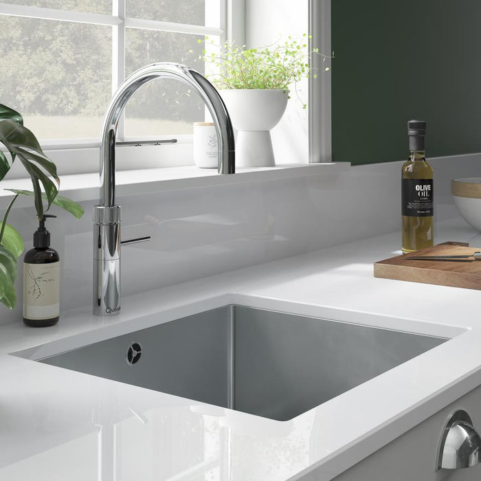 Quooker Fusion Round Chrome 4 in 1 Boiling Water Tap