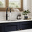 Quooker Fusion Round Black 4 in 1 Boiling Water Tap