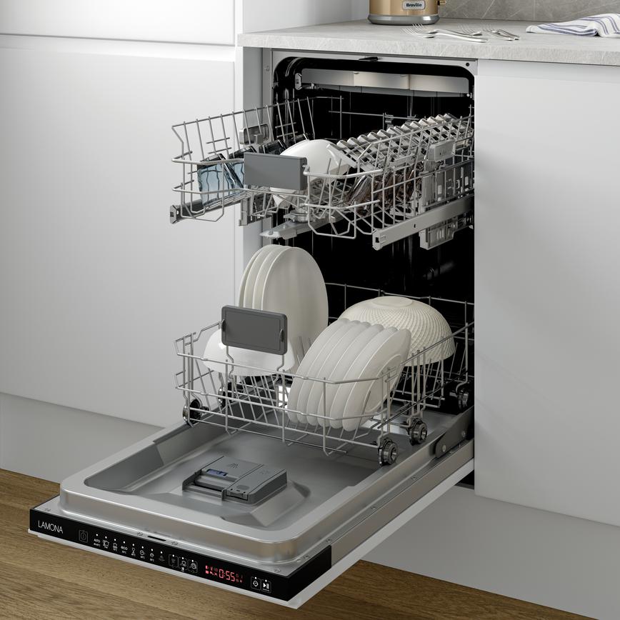 LAM8375 Lamona Premium Fully Integrated Dishwasher 45cm Lamona