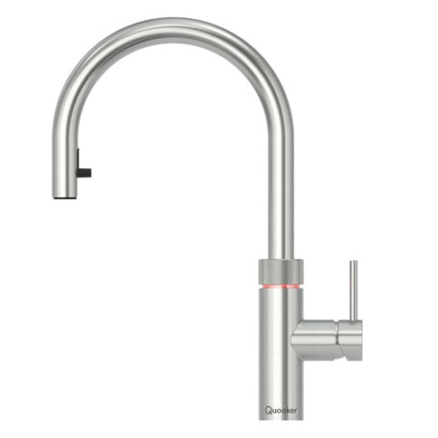 Quooker Flex Stainless Steel 3 in 1 Boiling Water Tap
