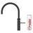 Quooker Fusion Round Black 4 in 1 Boiling Water Tap