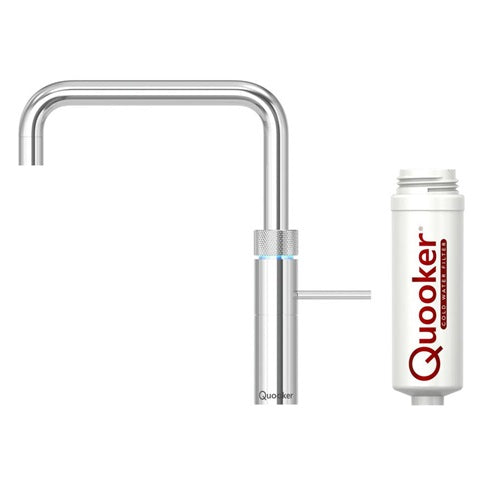 Quooker Fusion Square Chrome 4 in 1 Boiling Water Tap