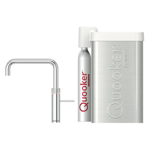 Quooker Fusion Square Chrome 5 in 1 Boiling Water Tap