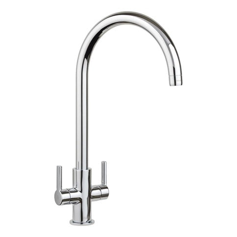 Franke Lina Polished Chrome Swan Neck Mixer Tap