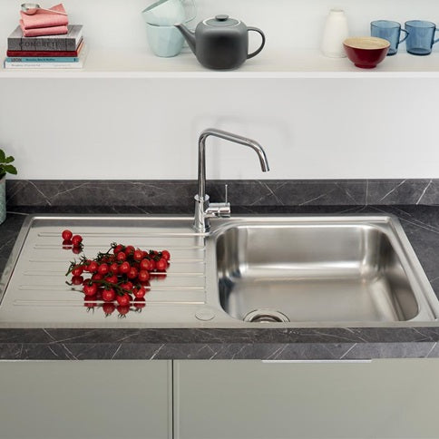 TAP3420 Lamona Chrome Alvo Right Angled Single Lever Tap