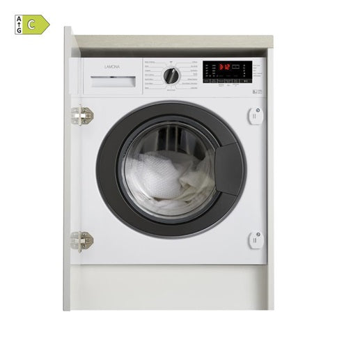 LAM8740 Lamona White Integrated Washing Machine 8kg 1400rpm 60cm