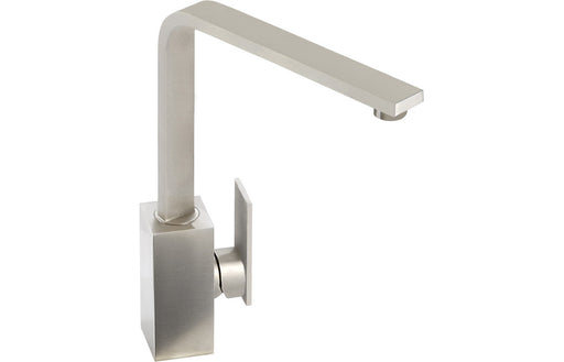 Abode New Media Single Lever Mixer Tap - Brushed Nickel