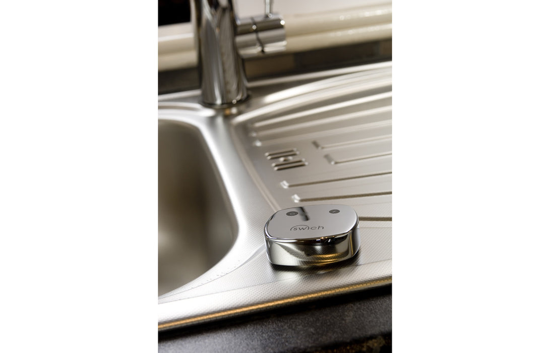 Abode Swich Diverter Valve - Square Handle w/Classic Filter - Brushed Nickel