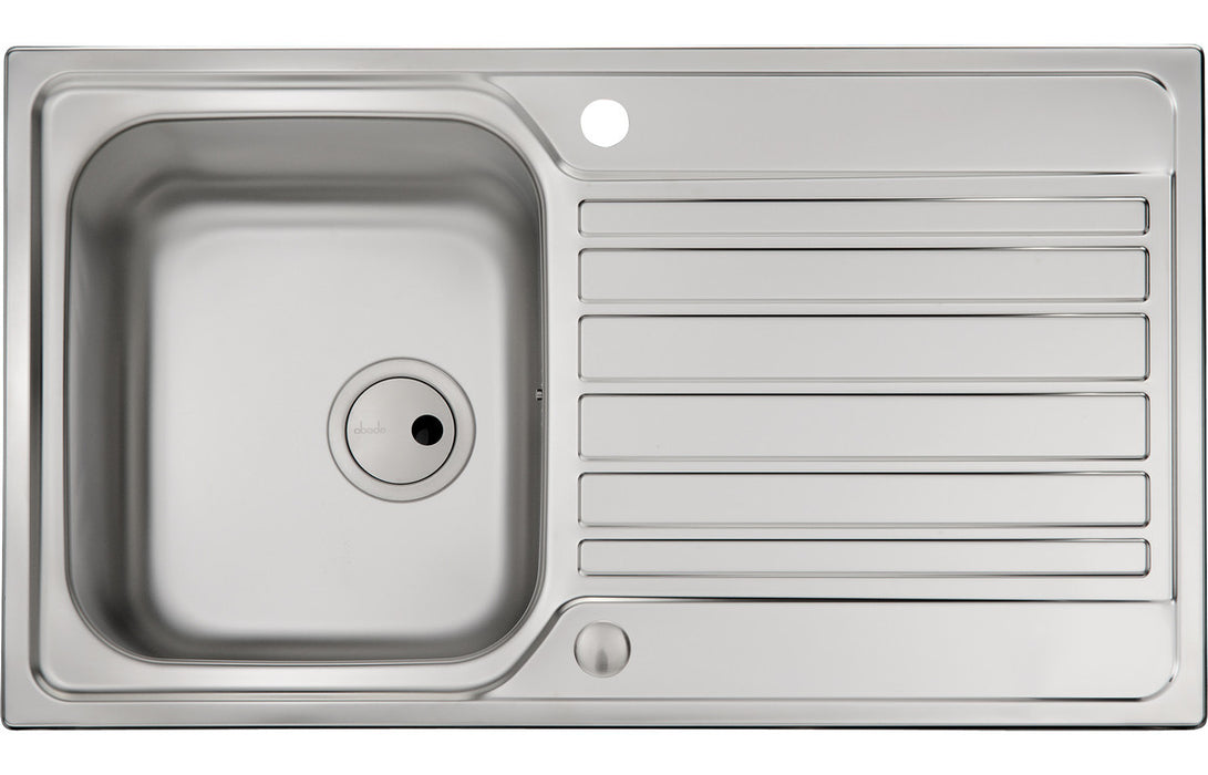 Abode Connekt 1B Inset St/Steel Sink & Nexa Tap Pack