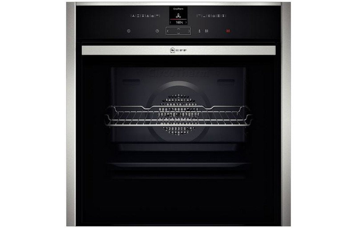 Neff B47CR32N0B B/I Single Slide&Hide® Electric Oven St/Steel Neff