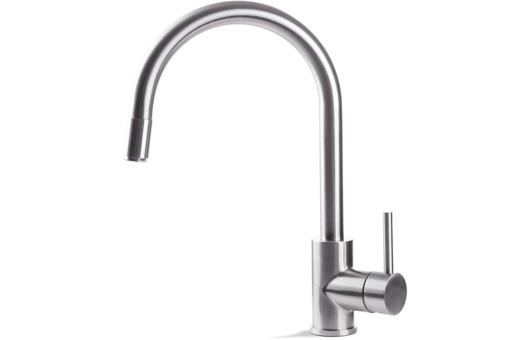 Prima+ Single Lever Mixer Tap w/Pull Out - St/Steel